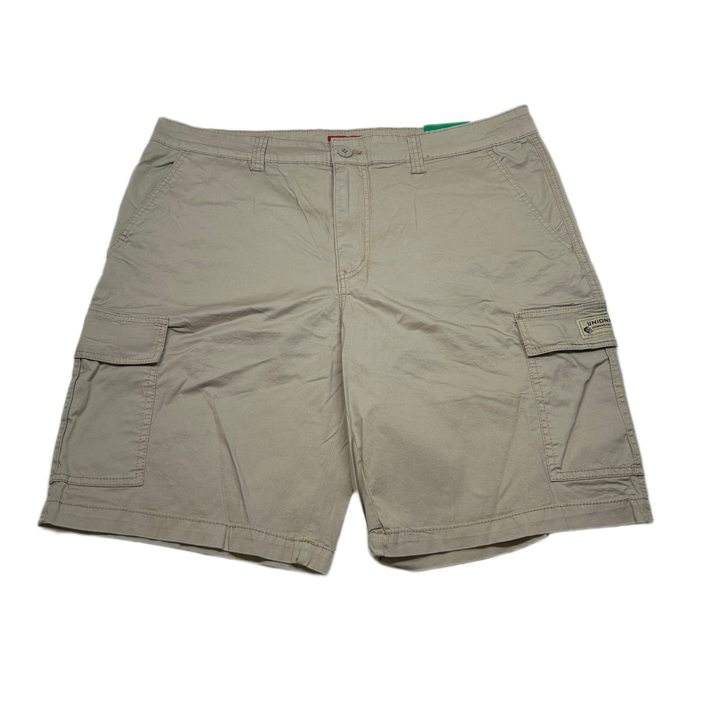 Unionbay Cargo Shorts Mens Size 38 Tan‎ Relaxed Fit Outdoor Casual NEW